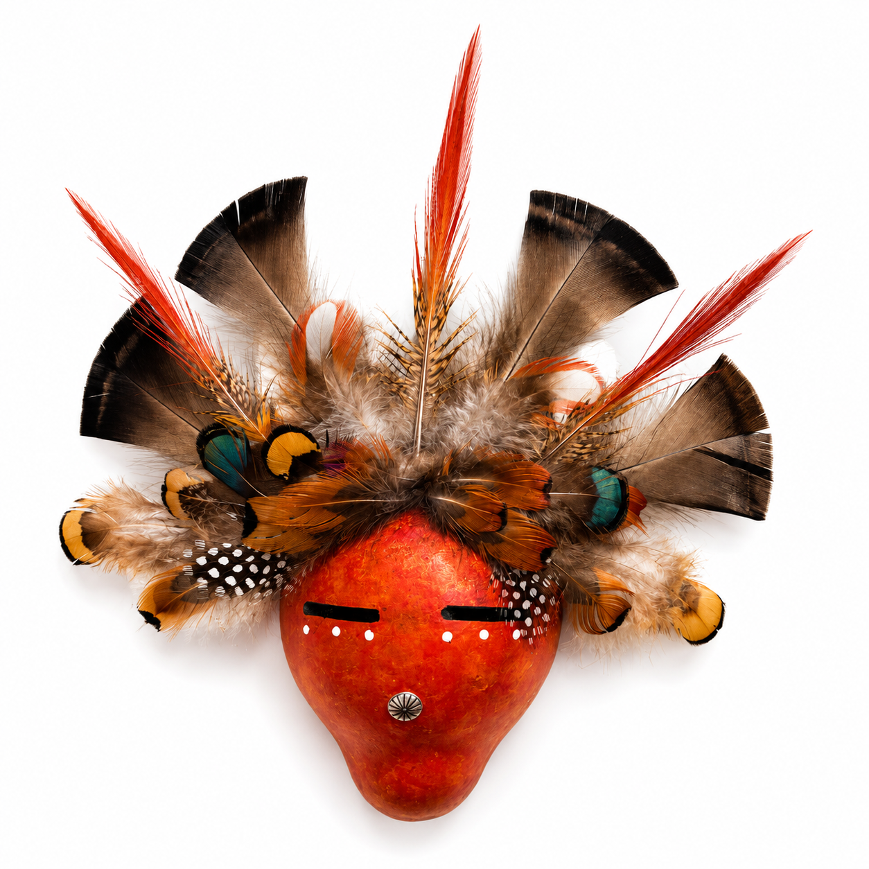 DW208 "CREE" Gourd Mask by Diane West