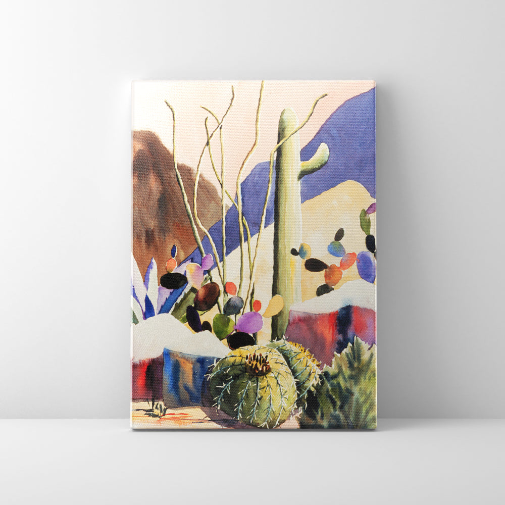Cactus Cove- Canvas