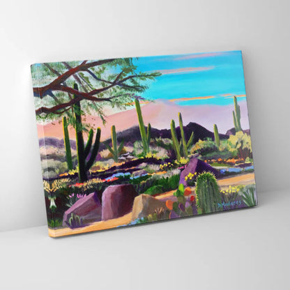 Morning in the Canyon - Canvas