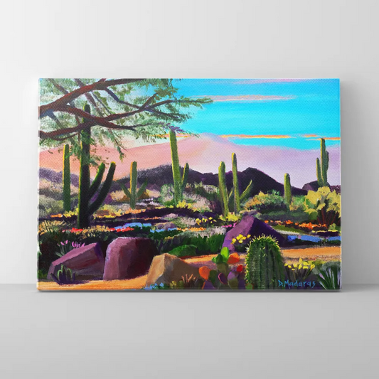 Morning in the Canyon - Canvas