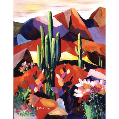 Desert Bloom - Canvas