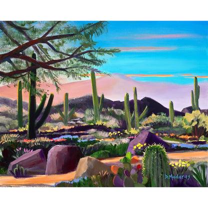Morning in the Canyon - Canvas