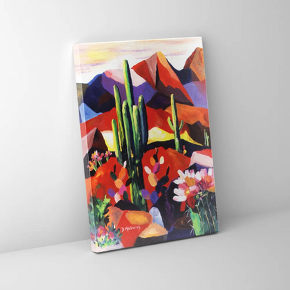 Desert Bloom - Canvas
