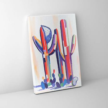 Saguaro Dali - Canvas