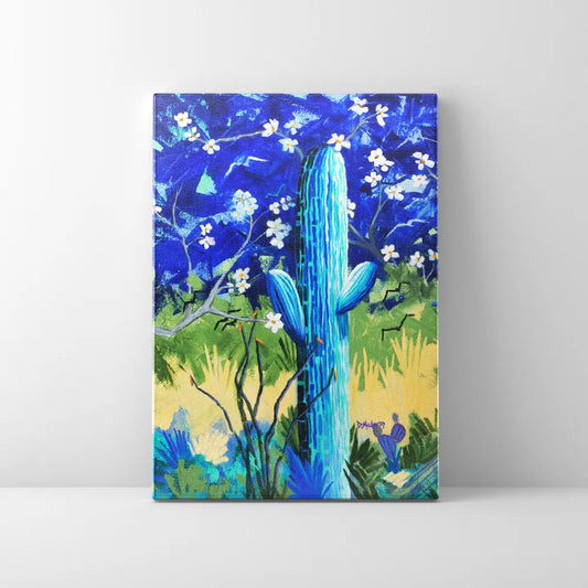 Desert Ode to Van Gogh - Mini Canvas