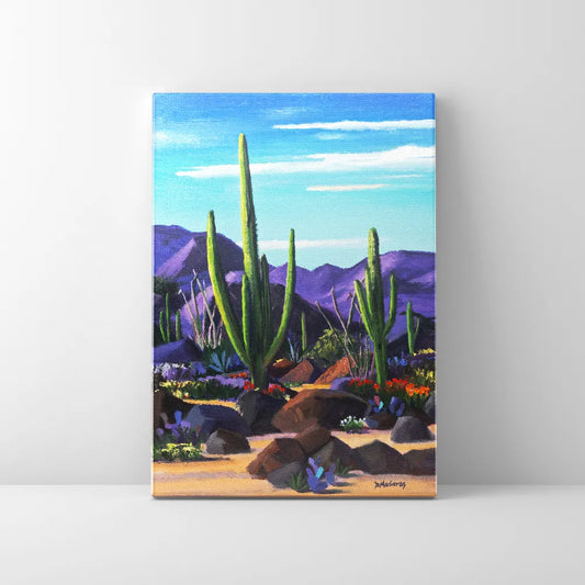Purple Mountain Majesty - Mini Canvas
