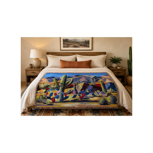 Cotton Throw Blanket - Catalina Magic