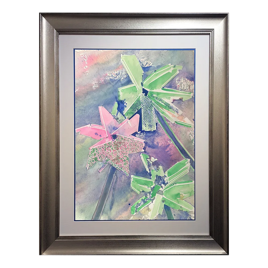 Cheryl’s Flowers by Diana Madaras - 22x30" Original Watercolor