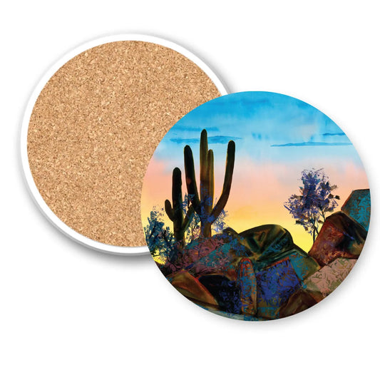 Silhouette - Ceramic Coaster