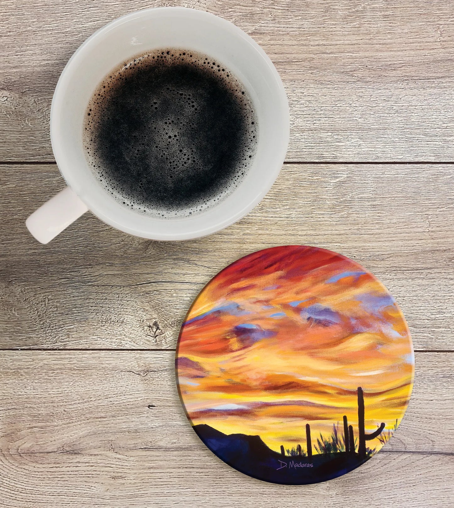 Painted Sky - Ceramic Coaster