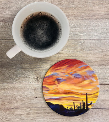 Painted Sky - Ceramic Coaster
