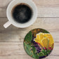 Prickly Pear Bloom- Ceramic Coaster