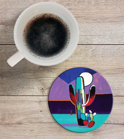 Saguaro Nieto - Ceramic Coaster
