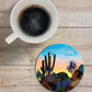 Silhouette - Ceramic Coaster