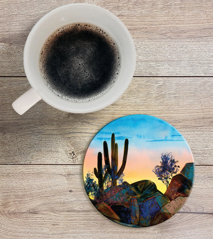 Silhouette - Ceramic Coaster
