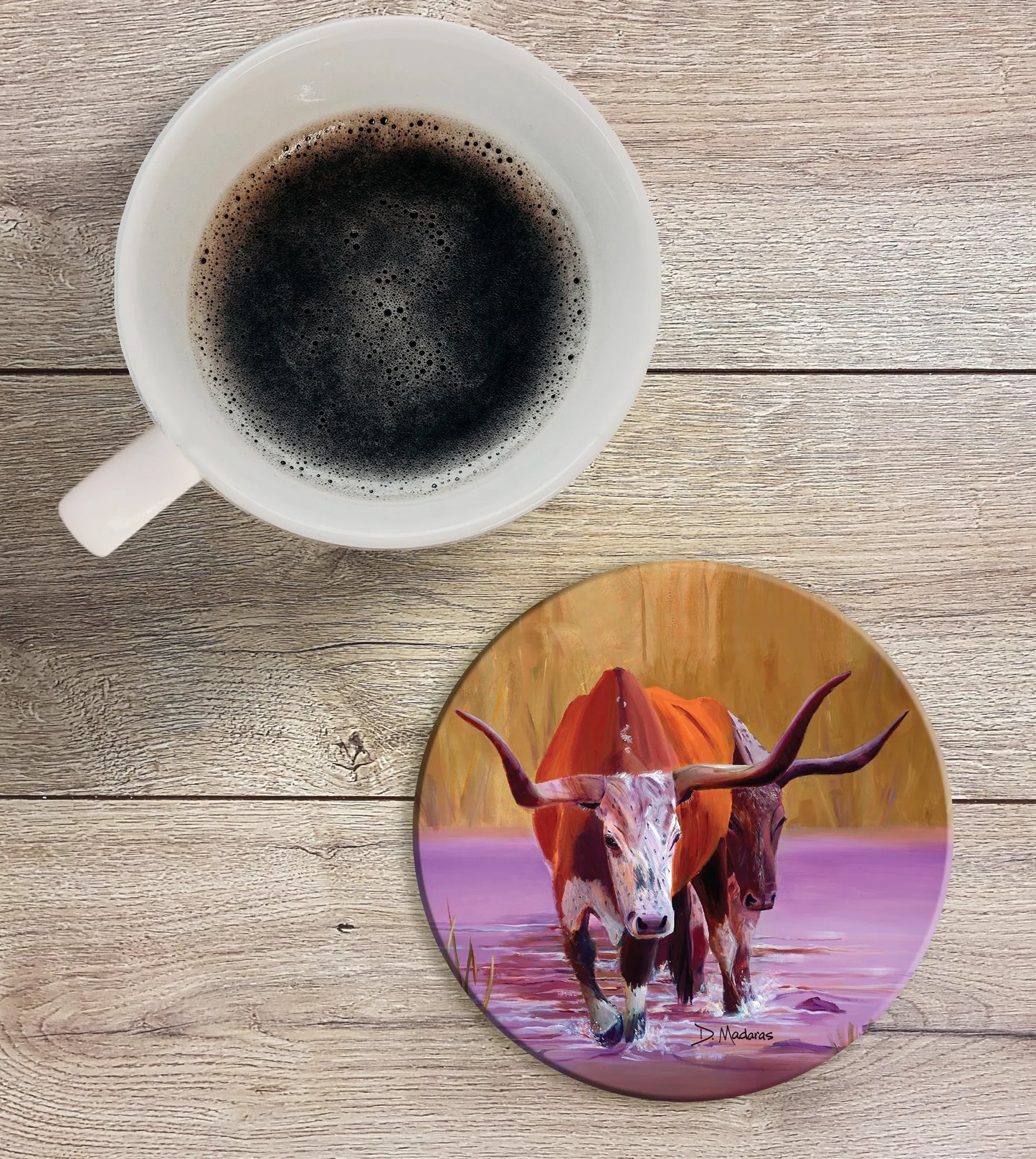 The Crossing - Ceramic Coaster