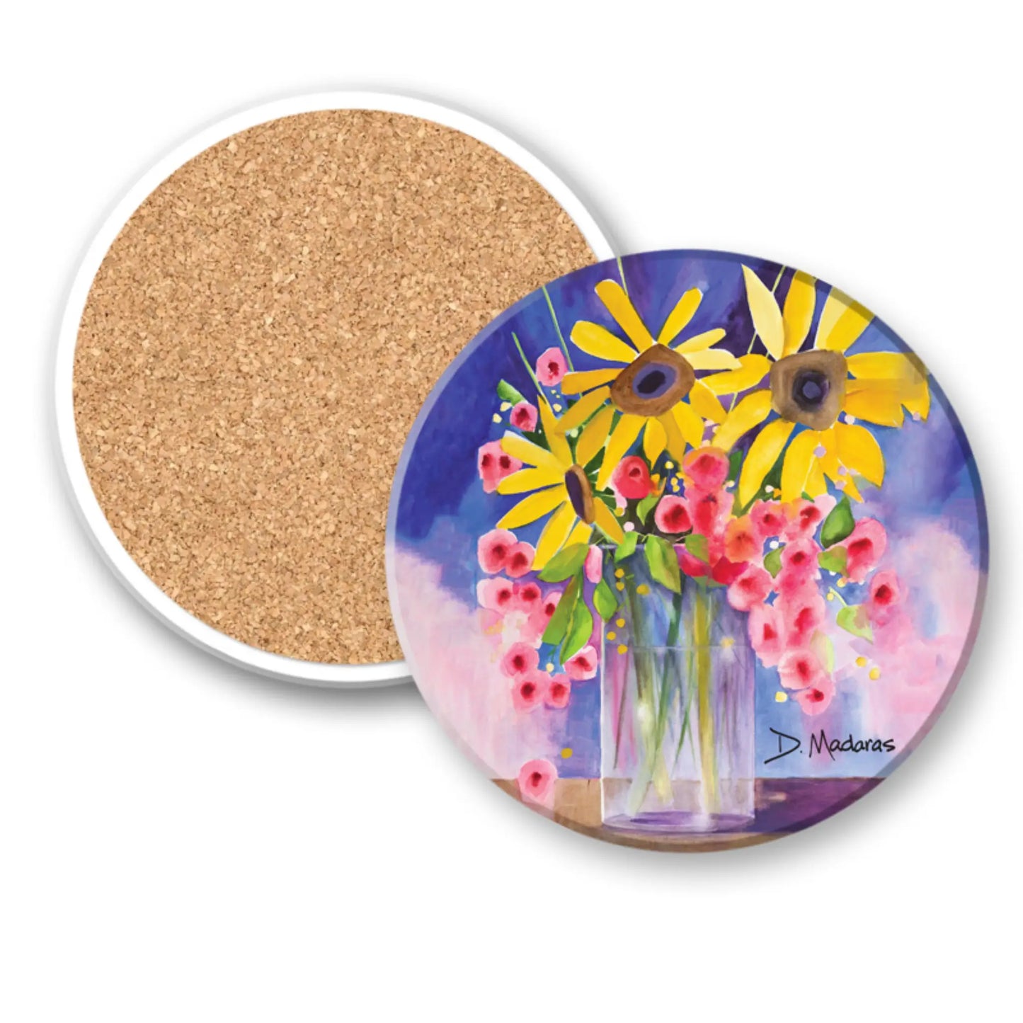 Joy in Bloom - Ceramic Coaster