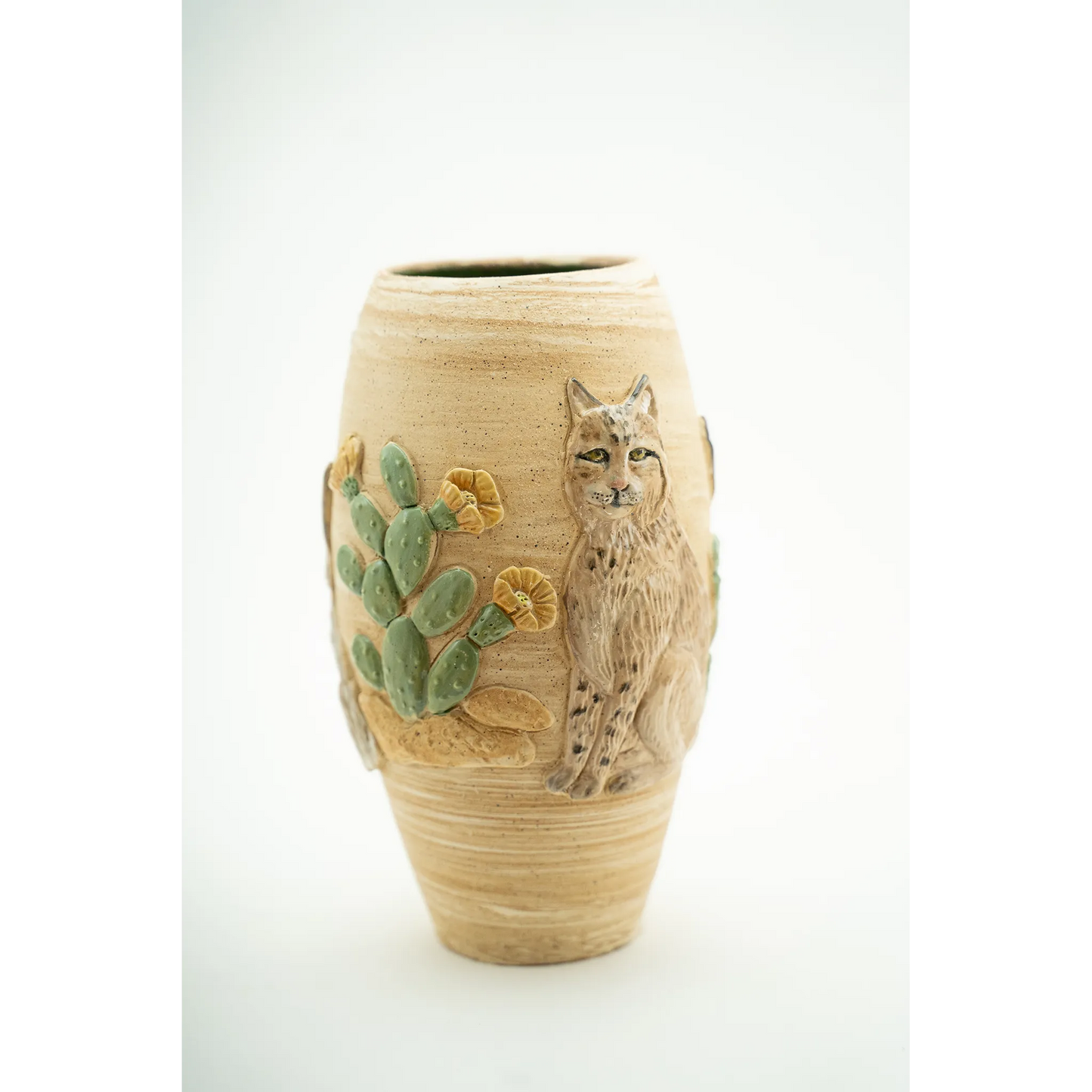 Desert Dwellers Vase 9.5x4.5" by Colleen Conlin