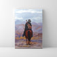Cowboy Guitar - Mini Canvas