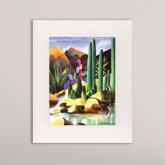 Creekside- Matted Print