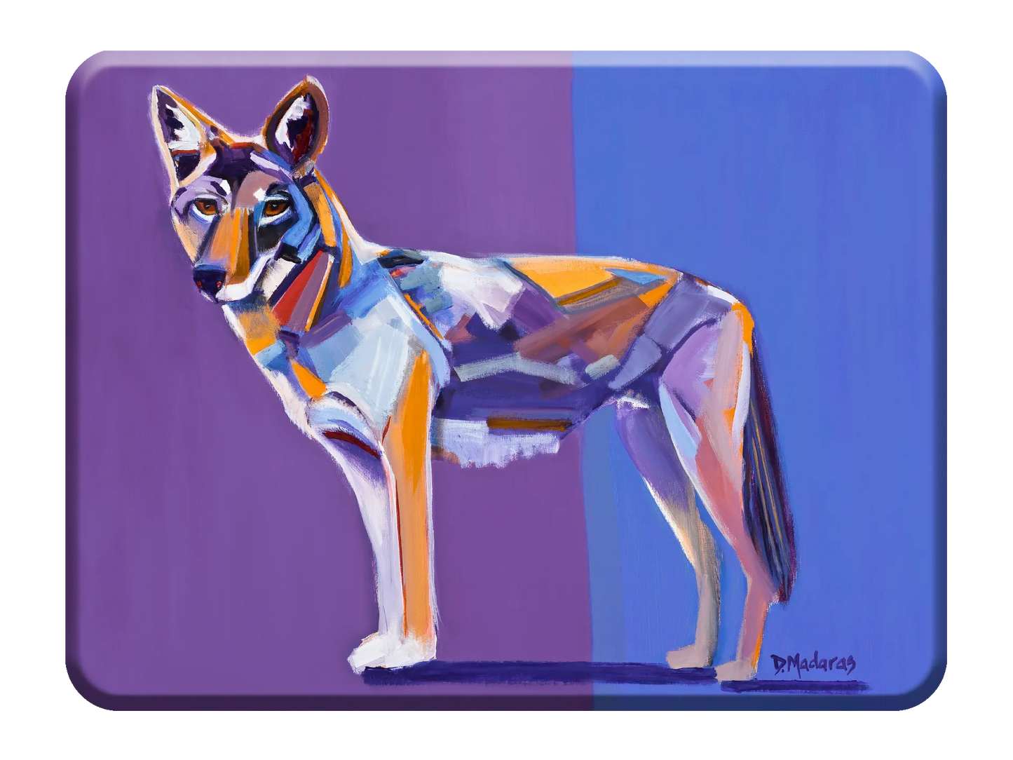 Coyote Pretty - Glass Cutting Board