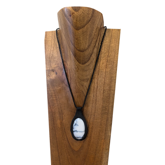 Dendrite Agate Pendant by Adriana Socol AS018