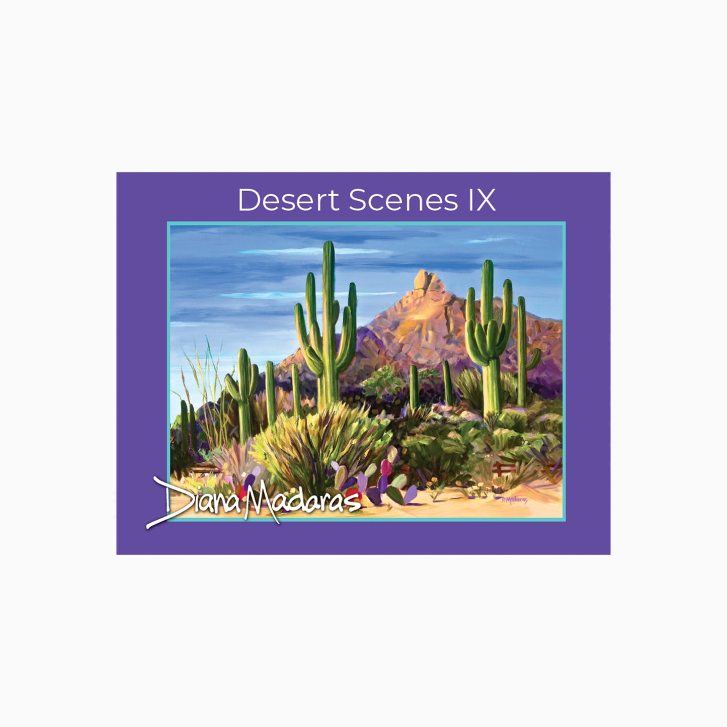 Desert Scenes IX Boxed Note Cards