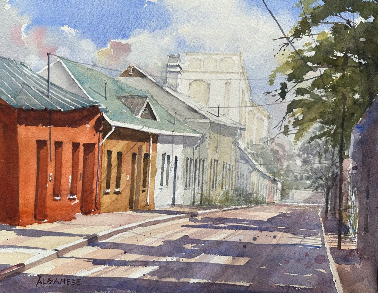 Down the Street by Chuck Albanese