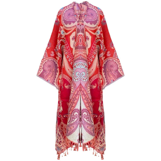 Dugadda Paisley Kimono Coat ONE OF A KIND by Pax Philomena