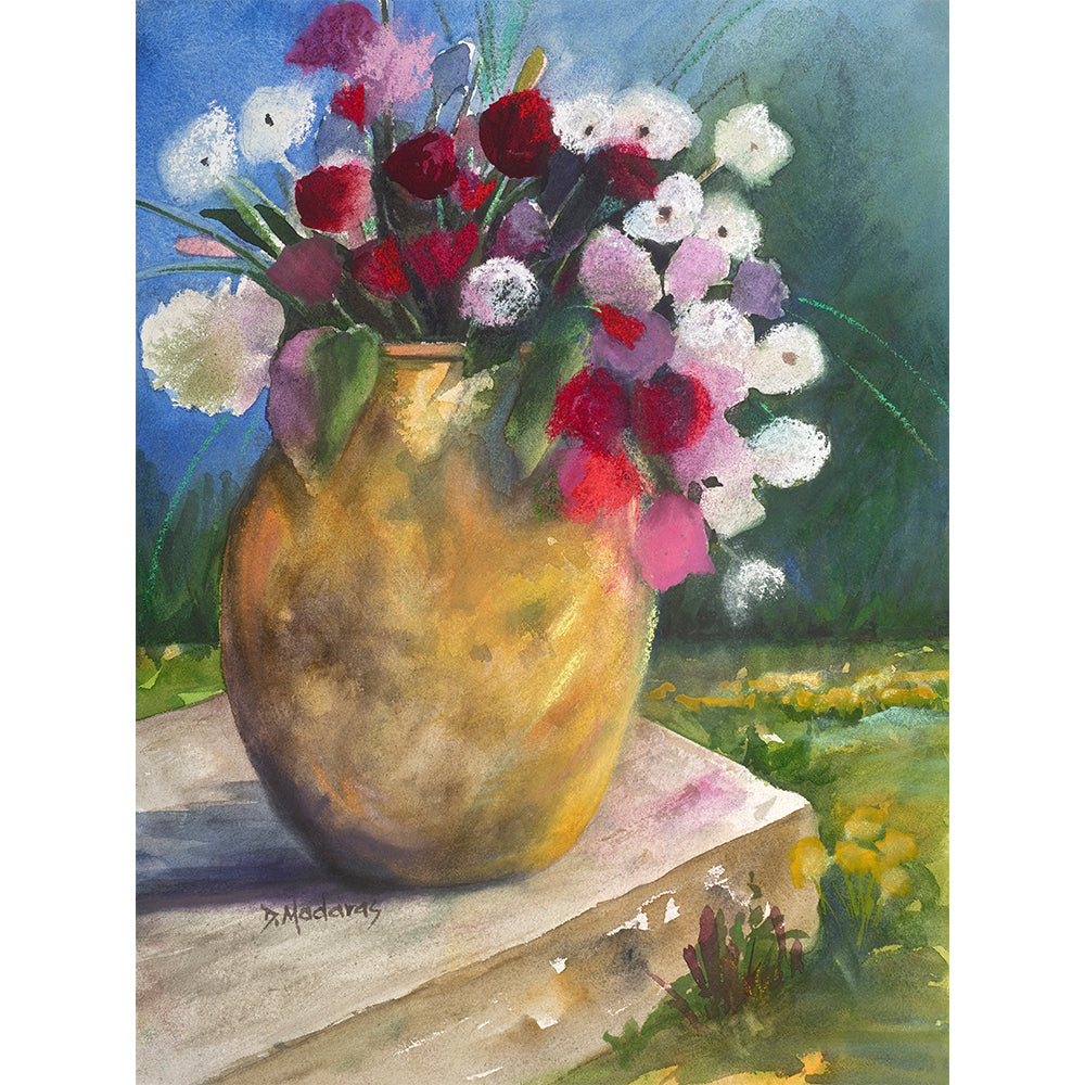 Flowers at Ravello- Canvas