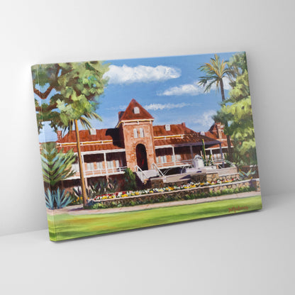 Fountain at Old Main- Canvas