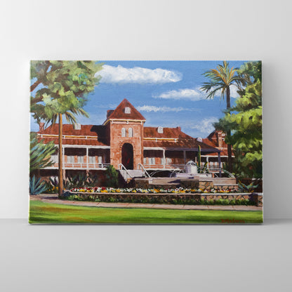 Fountain at Old Main- Canvas