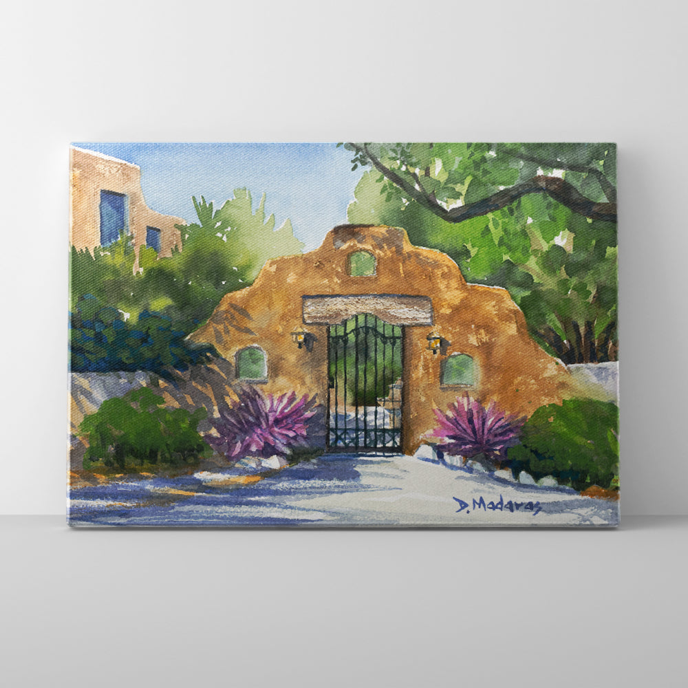 Gate in the Santa Ritas- Canvas