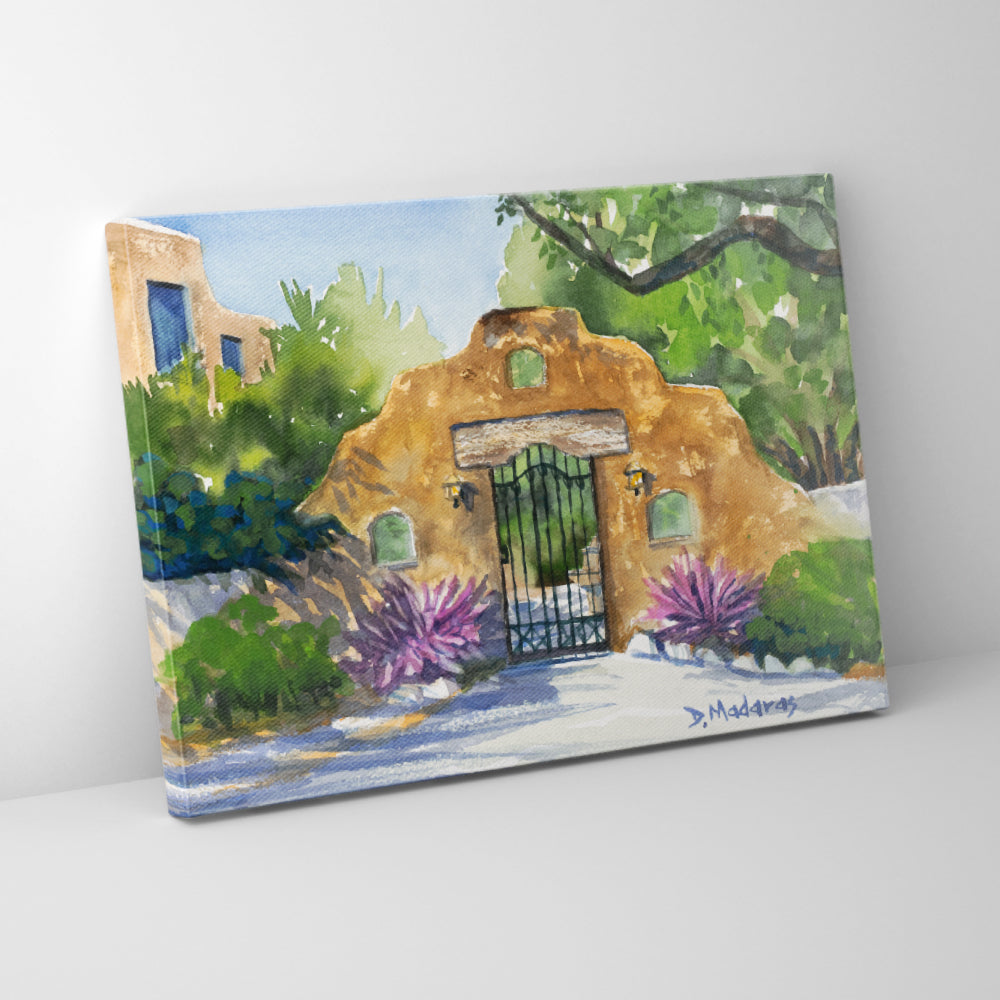 Gate in the Santa Ritas- Canvas