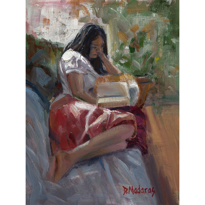 Girl on the Couch- Canvas