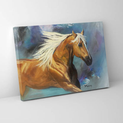 Golden Horse - Mini Canvas
