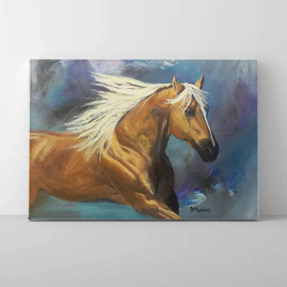 Golden Horse- Canvas