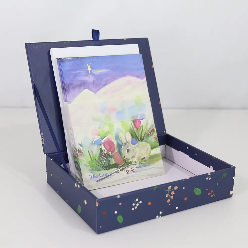 Christmas Bunny - Signature Holiday Card Box