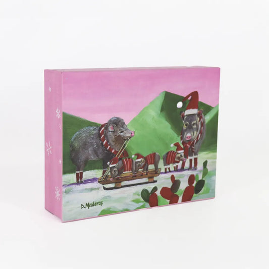 Javelina Holiday - Signature Holiday Card Box