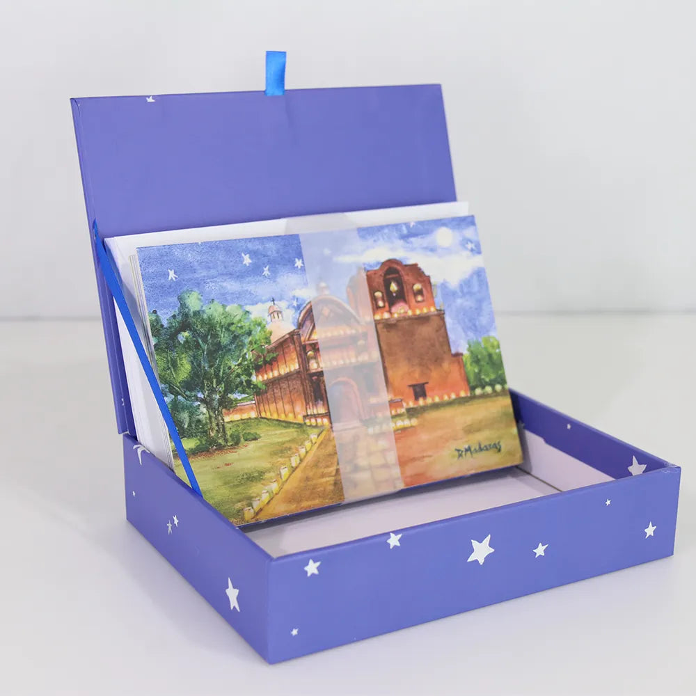 Tumacácori Lights - Signature Holiday Card Box