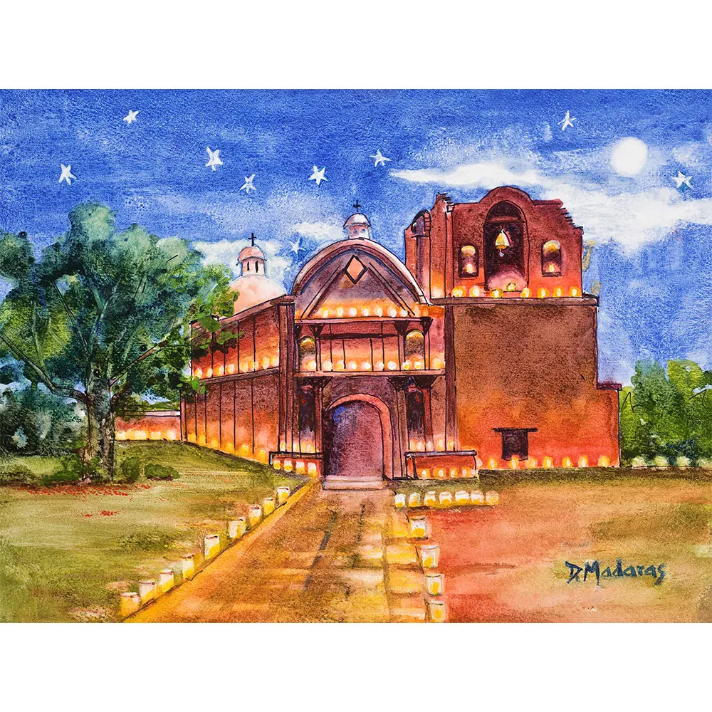 Tumacácori Lights - Signature Holiday Card Box