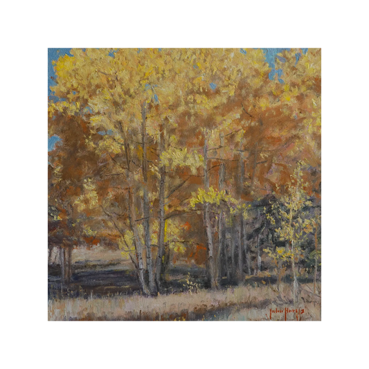 Oak Creek Aspens by John Horejs