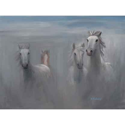 Horses in the Mist- Canvas