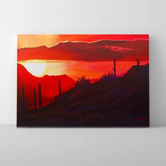 Howard's Sunset- Canvas