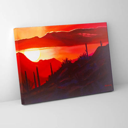 Howard's Sunset - Canvas