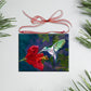 Hummingbird and the Hibiscus - Ornament