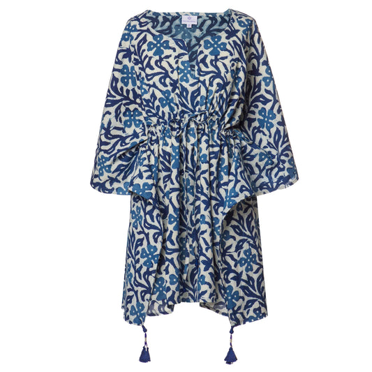 Isadora Cotton Kaftan Dress by Pax Philomena