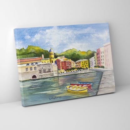 Italian Coastline- Canvas