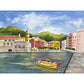 Italian Coastline- Canvas