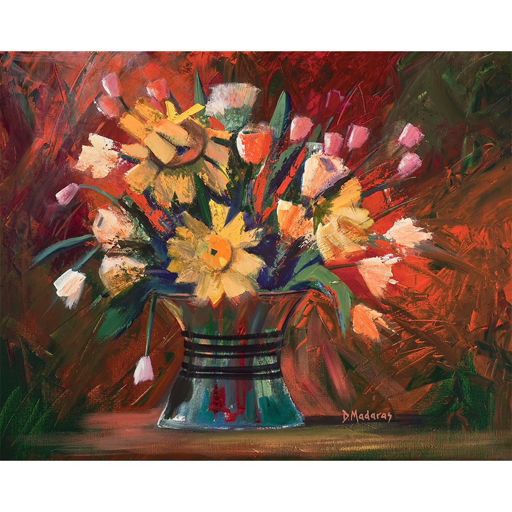 Kiley's Flowers- Canvas